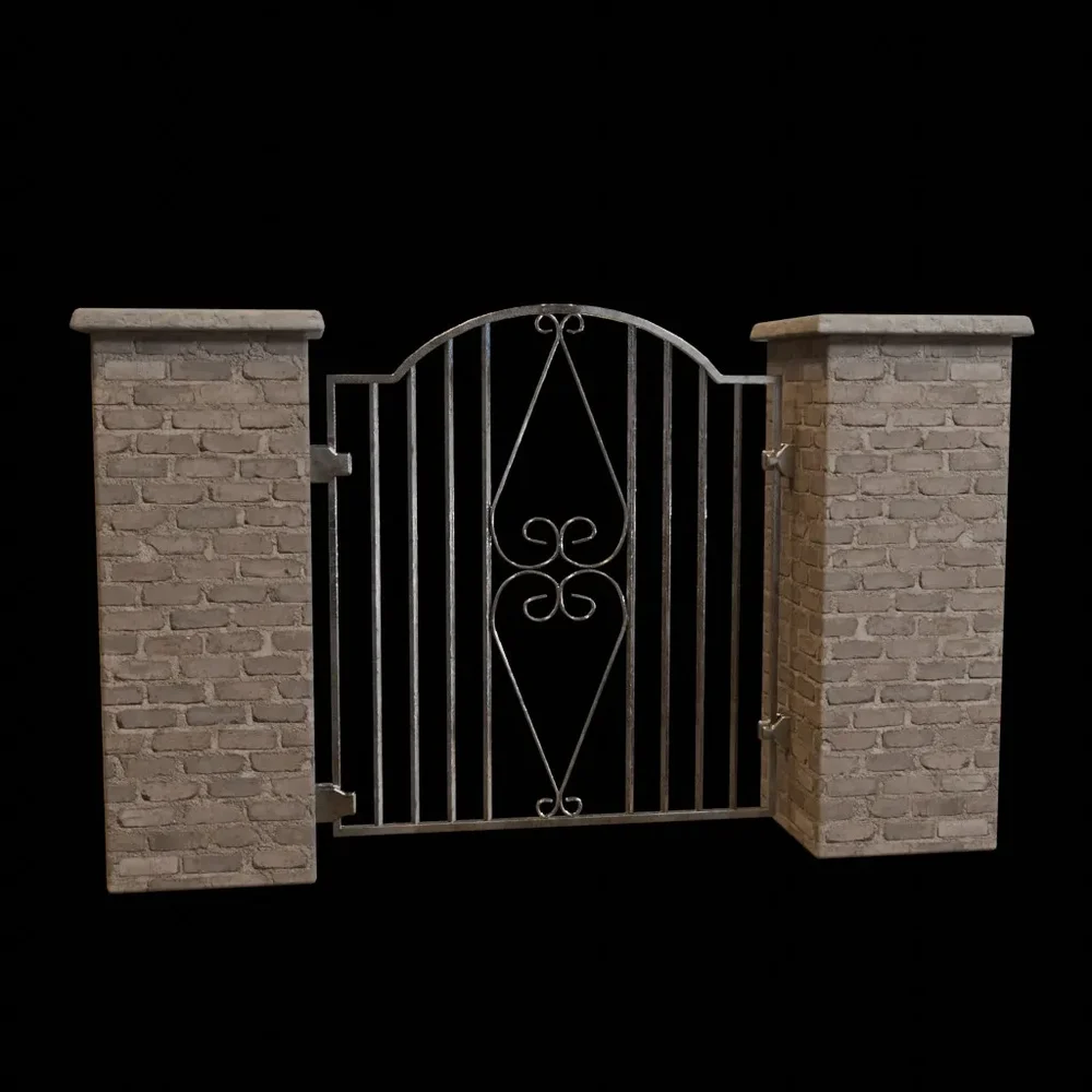 Metal Garden Gate
