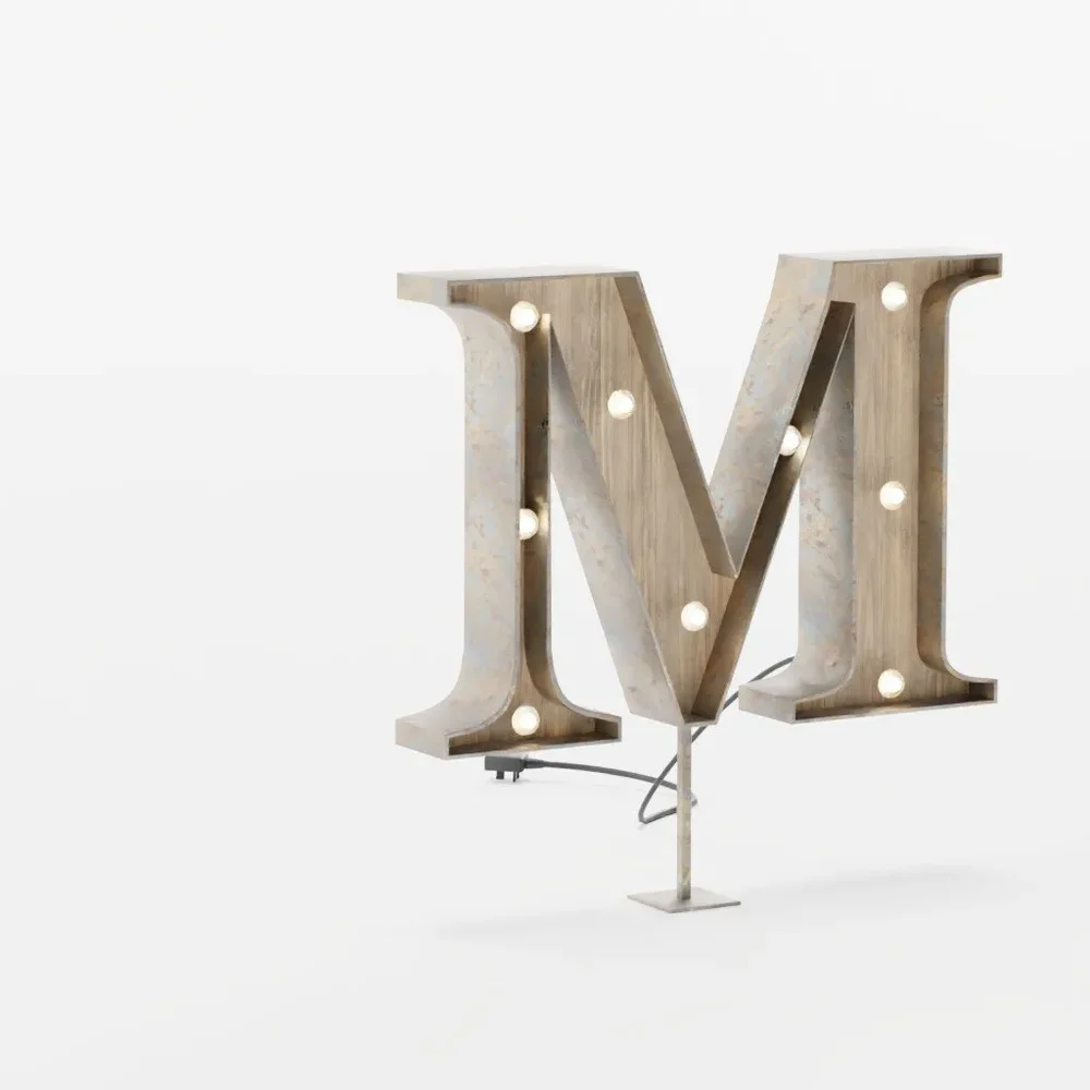 Vintage Marquee Carnival Light M