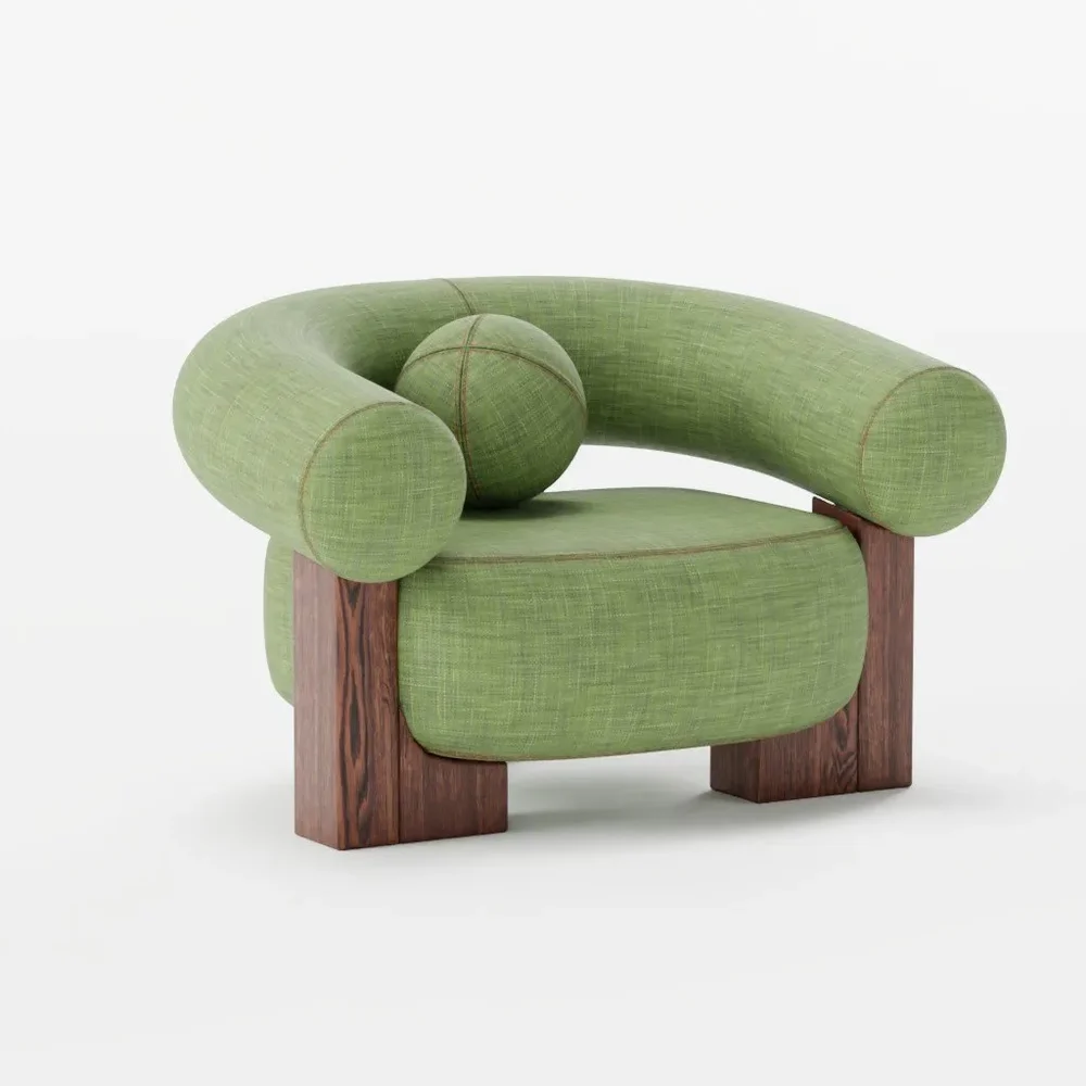 Armchair Cassete - 4 Baked Colors Options