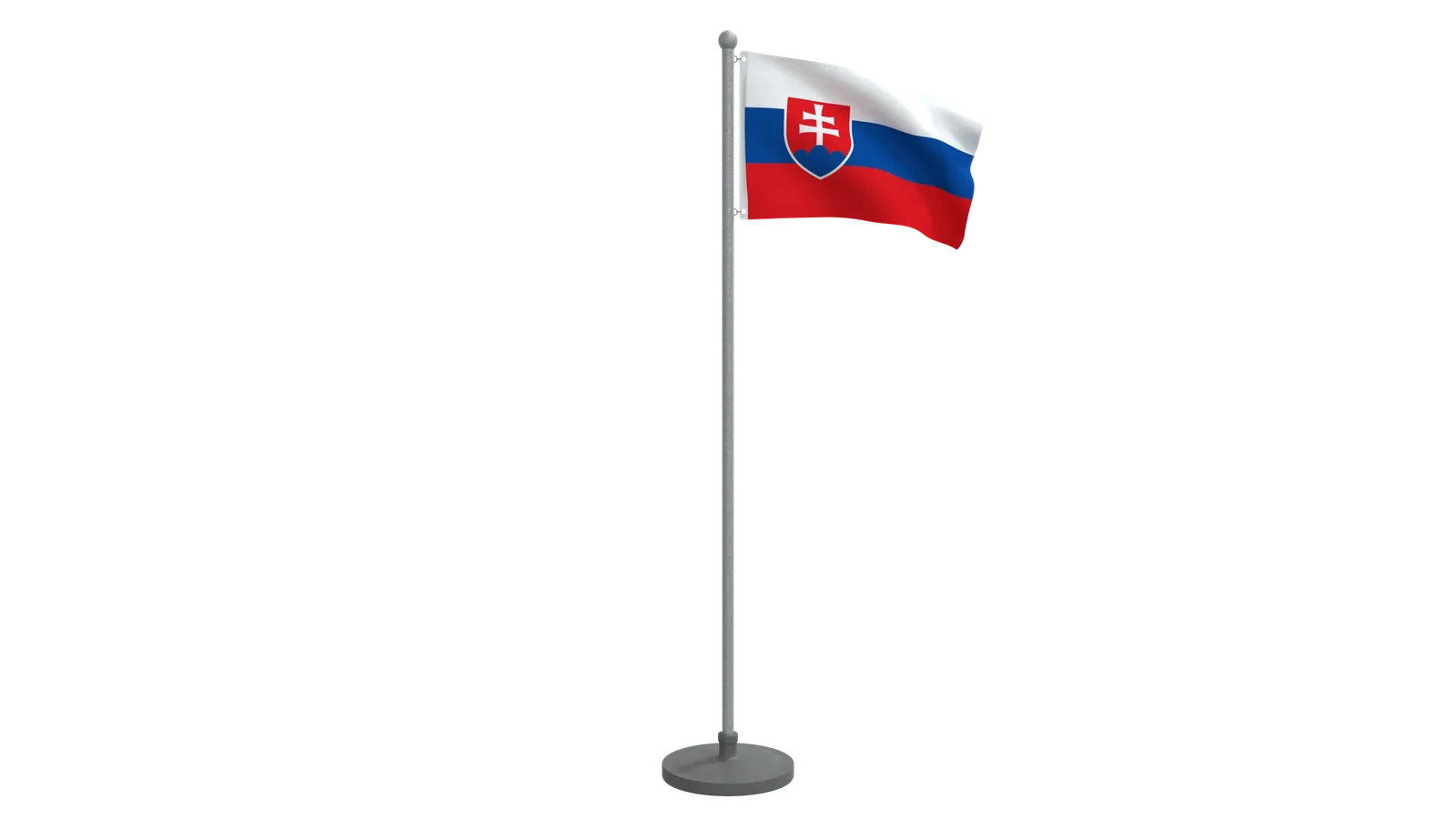 Animated Flag Of Slovakia