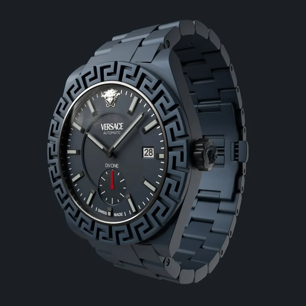 Versace Dv One 43mm (Blue)