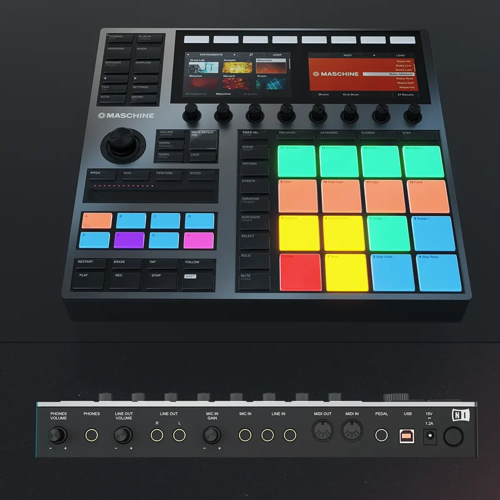 Dj Music Maschine + Native Instruments