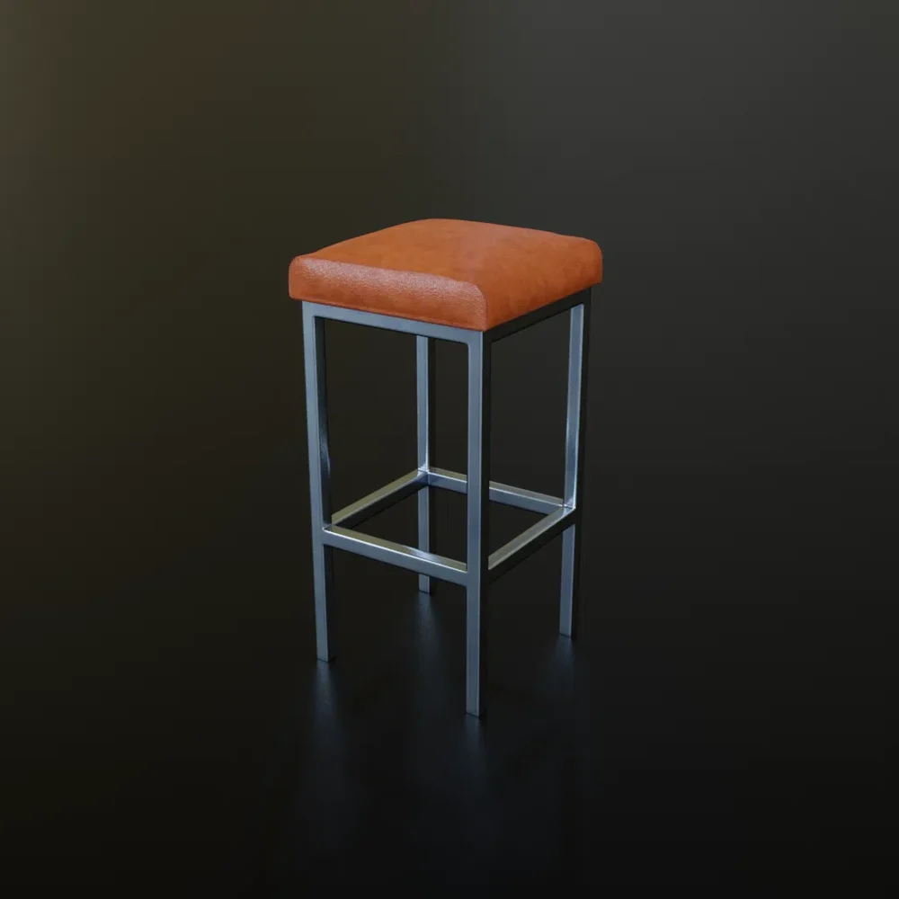 Barstool (Modern, Leather)