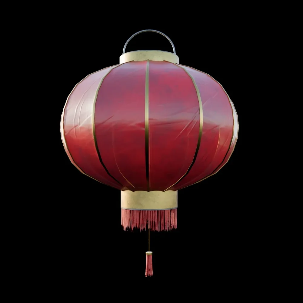 Traditional Red Chinese Lantern 77ddbb28-4f8b-4fd6-bf2e-e8baf61bccab