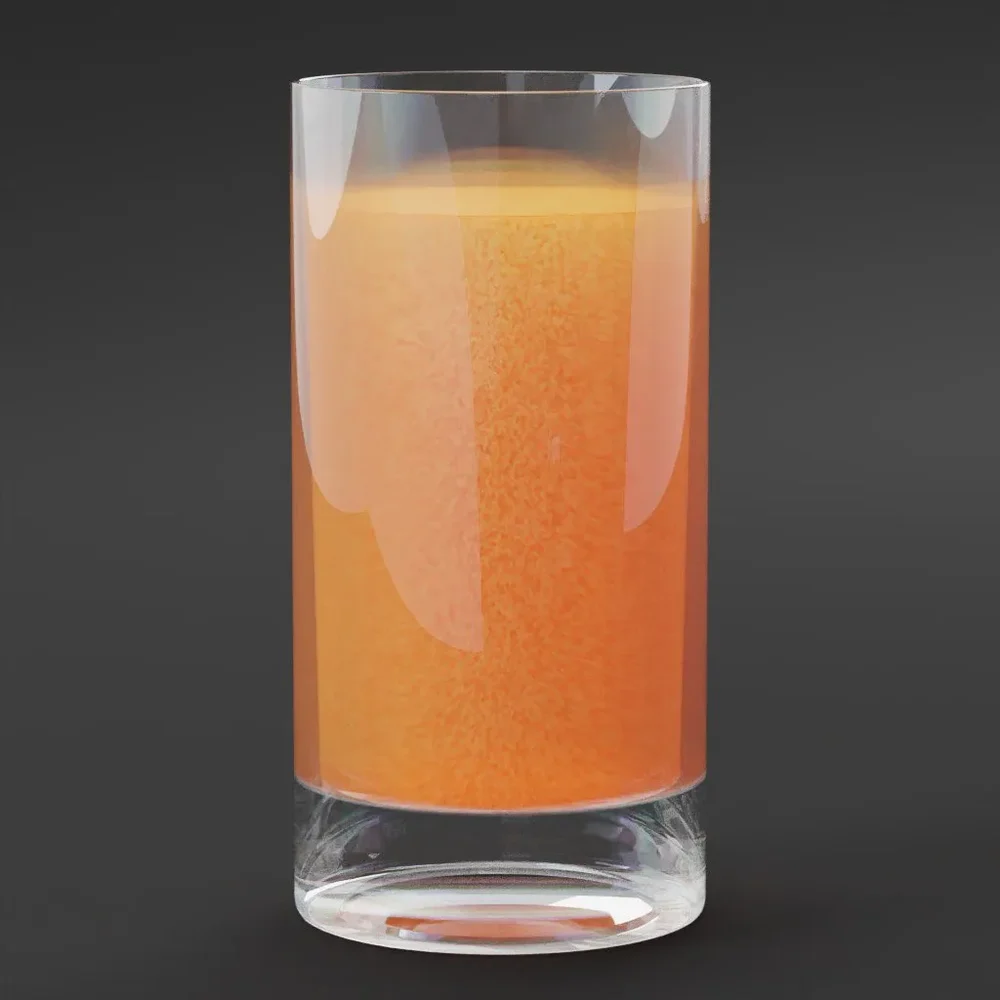 Orange Juice Glass