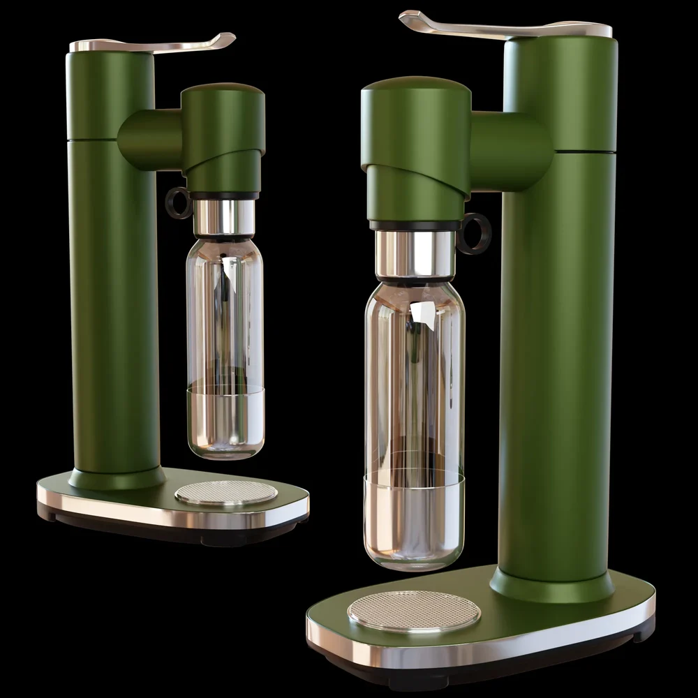 Kitchen Applience Carbonation Machine In Olive Color