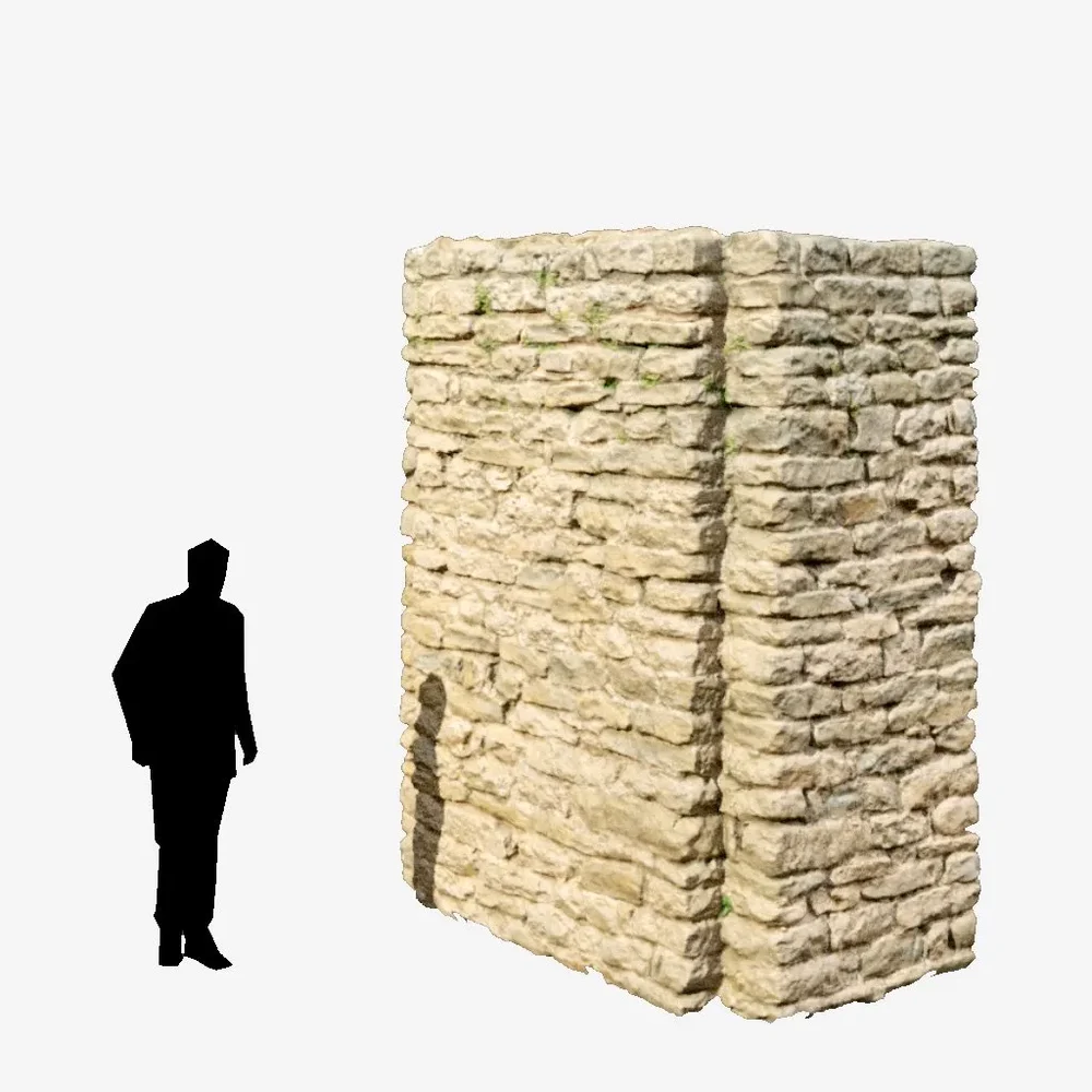 Pillar From Old Abbey Pbr Scan