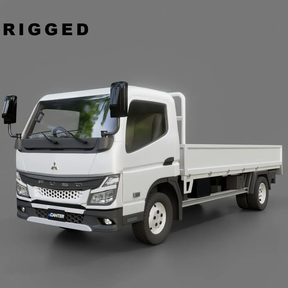 Mitsubishi Fuso Canter Flatbed Truck