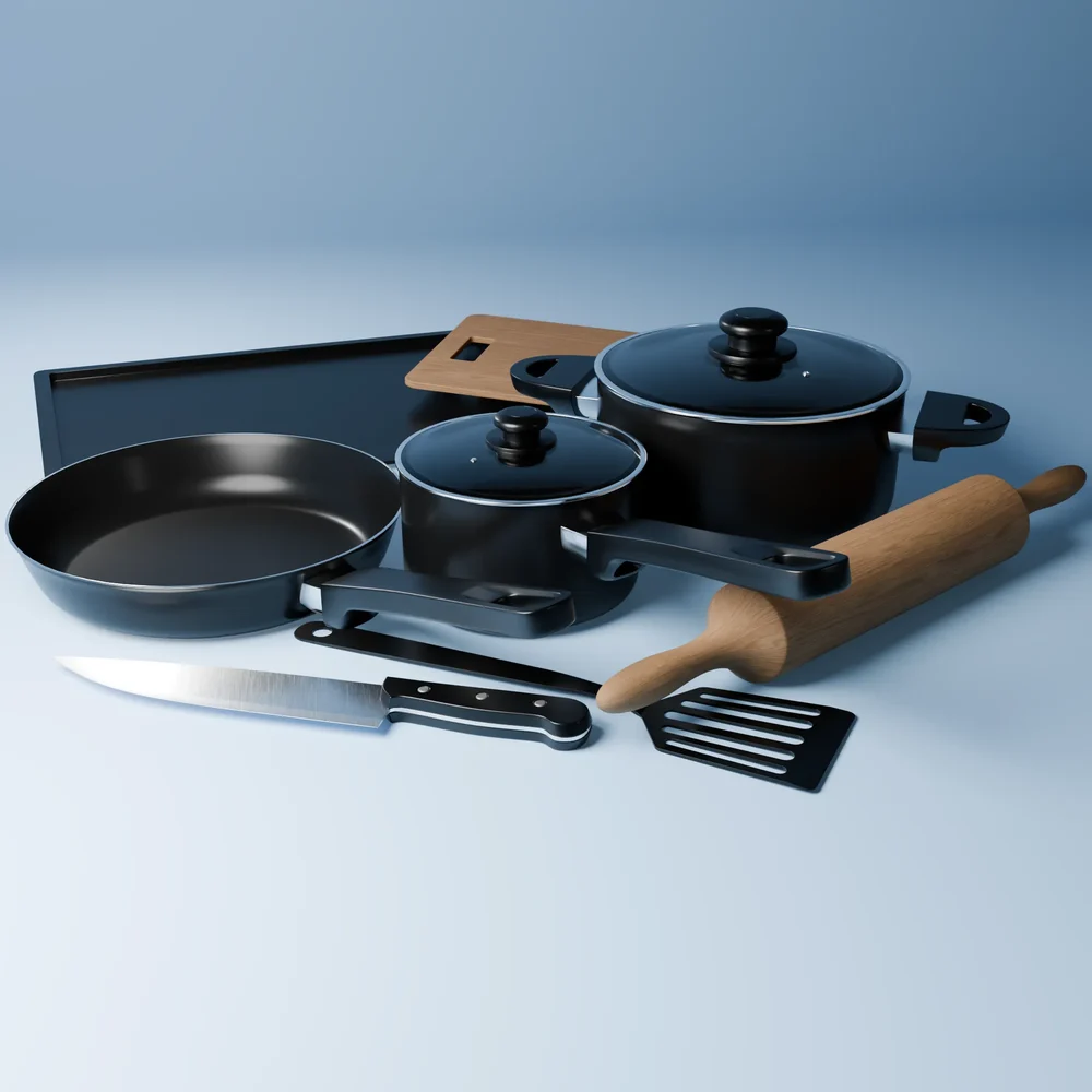 Modern Minimalist Kitchenware Set