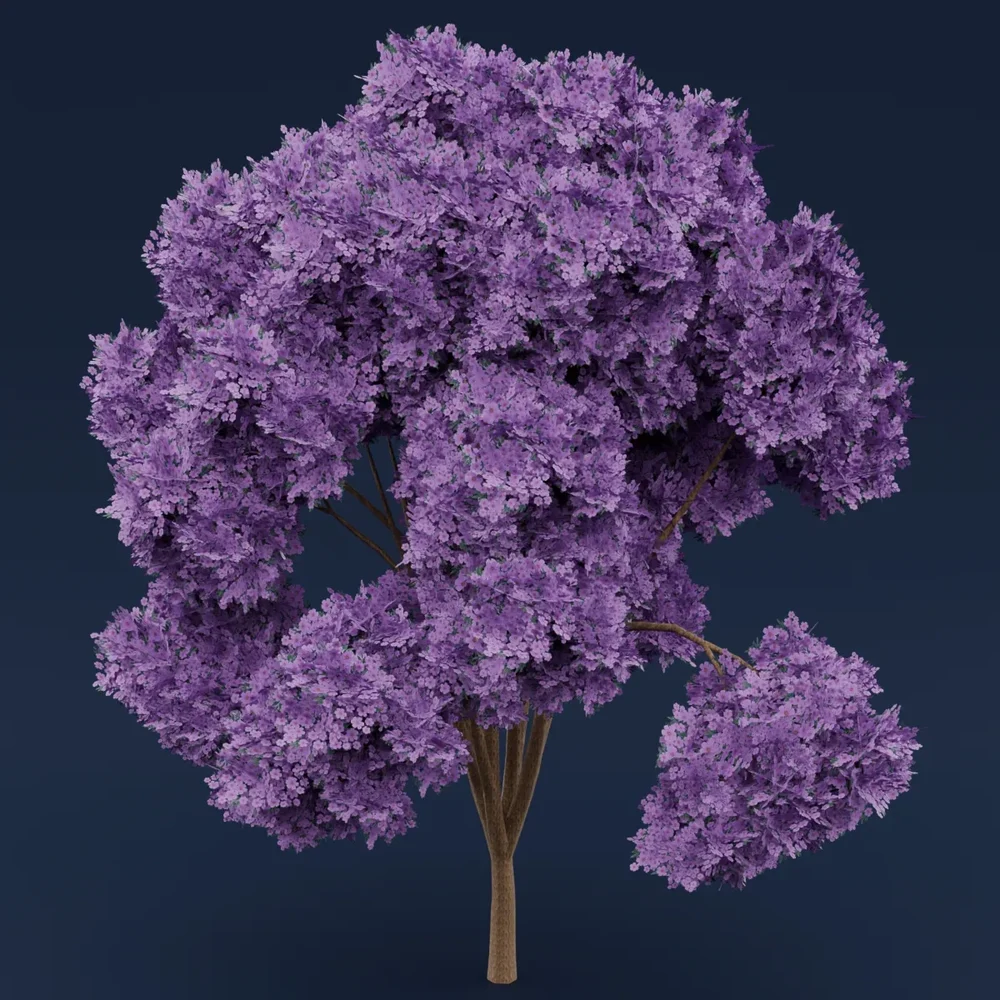 Purple Flowered Tree