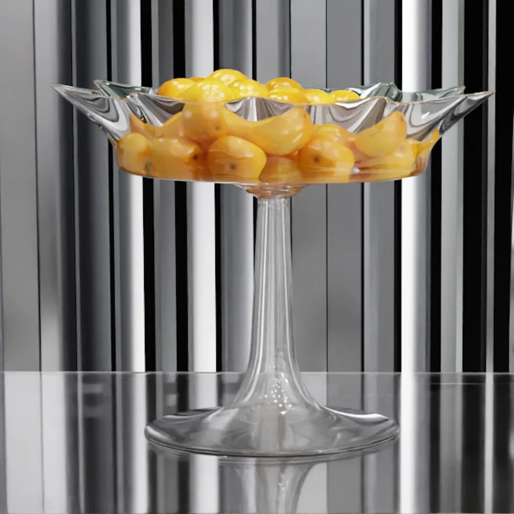 Glass Fruit Bowl