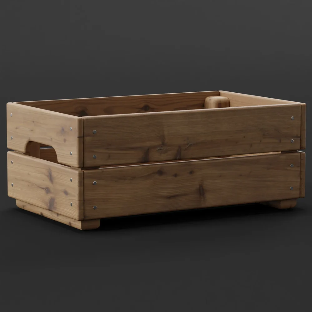 Old Decorative Wooden Box