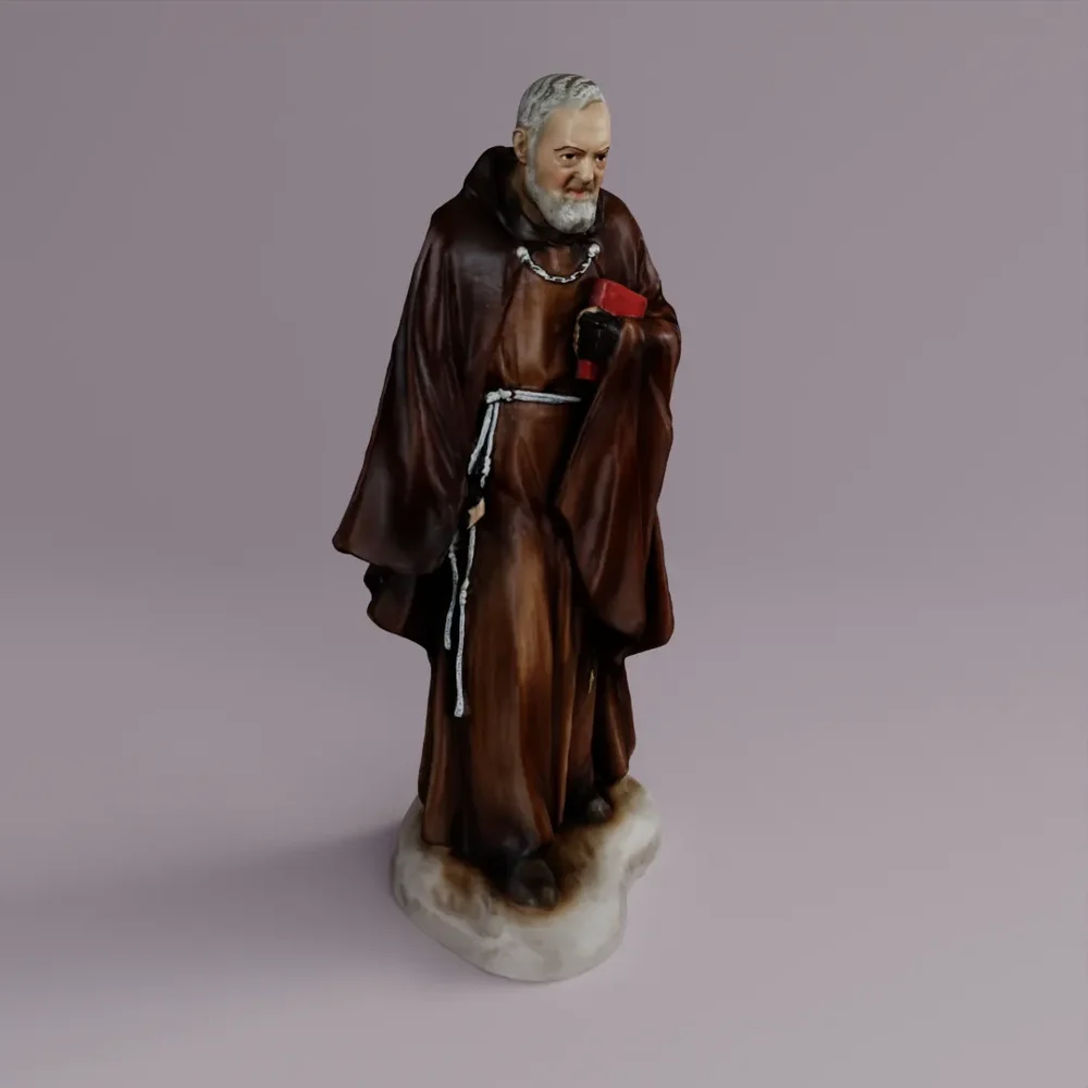 Miniature Saint Statue