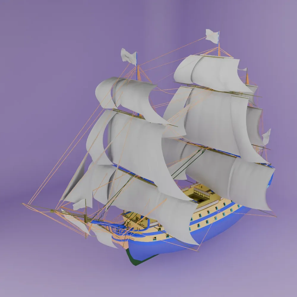 Hms Victoria Sailing Ship