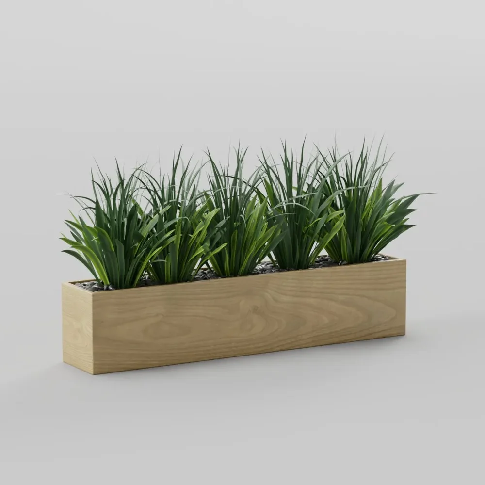 Grass Pot For Exterior Decoration