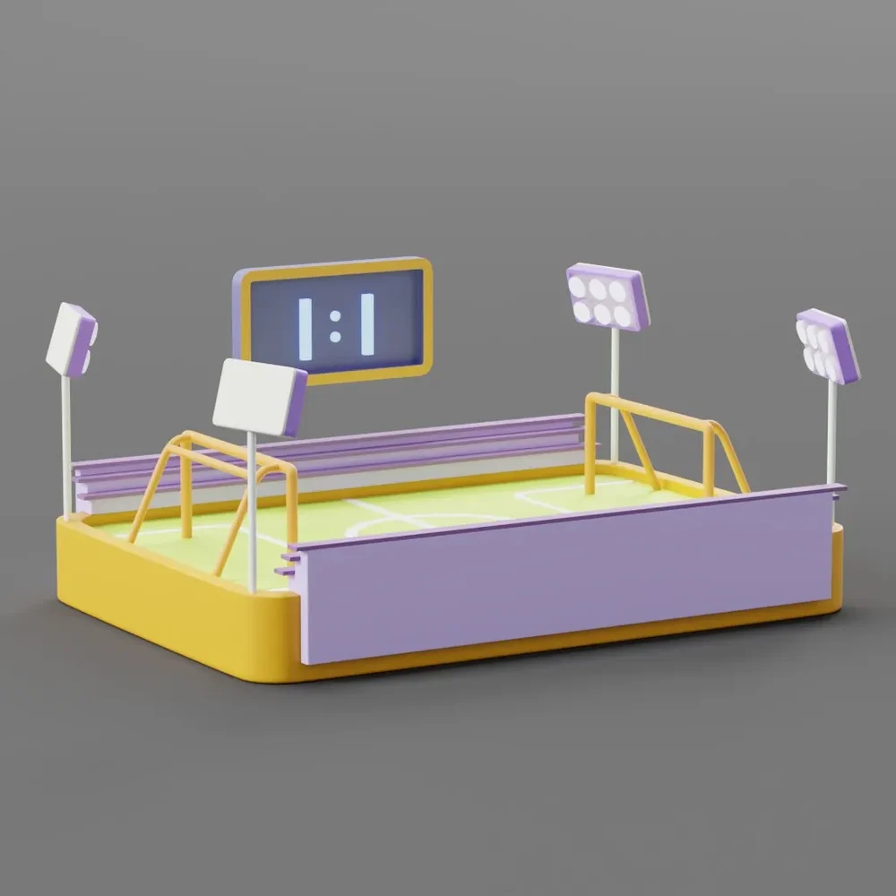 Football field model 943e225a-bd9c-4998-8853-bb993cc4cddf
