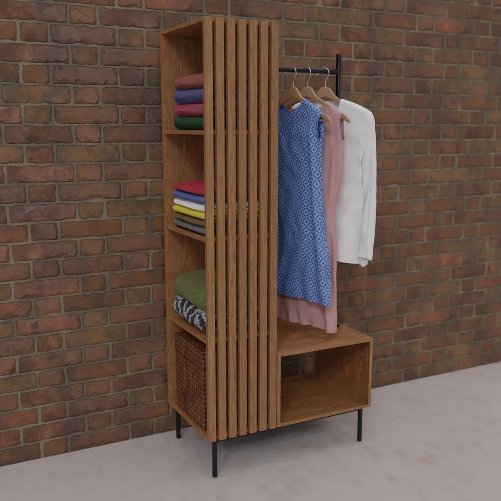 Open Hanging Wardrobe