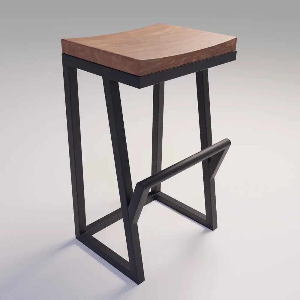 Wisdom Retro Bar Stool