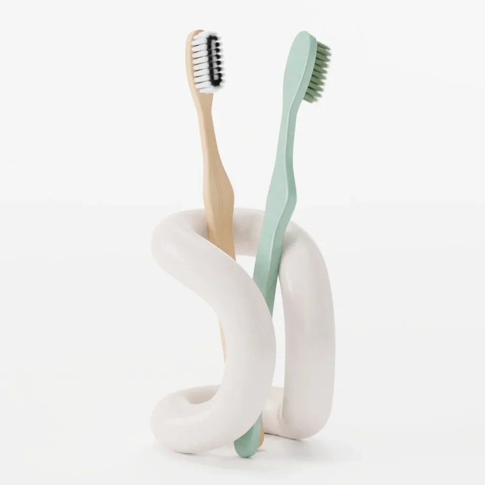 Tubular Toothbrush Holder