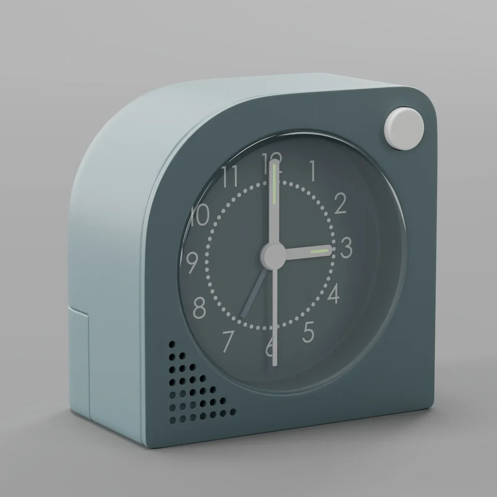 Alarm Clock Blue