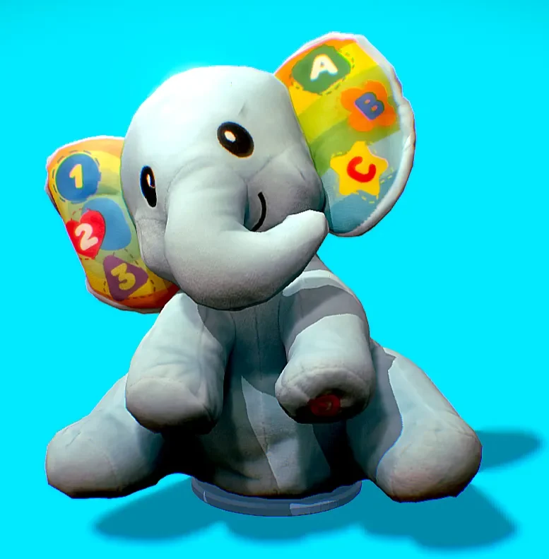 Stuffed Elephant Toy- Elefante Peluche