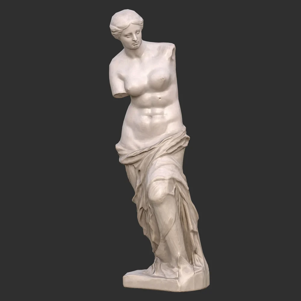 Clean Venus De Milo Statue