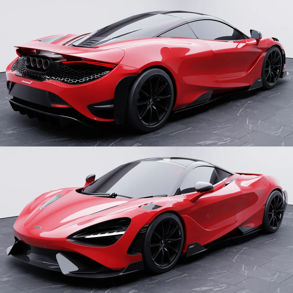 Mclaren 765lt(Rigged)