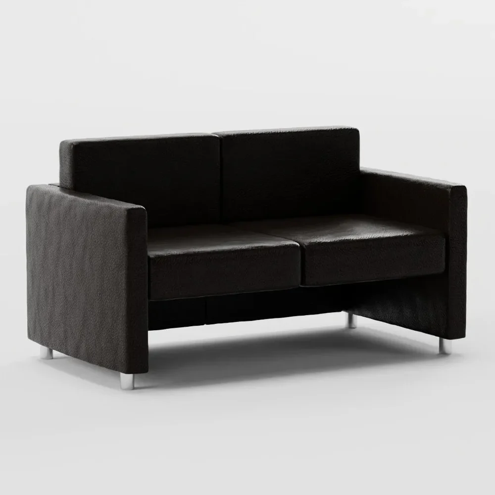 Sofa Office Learher 2 Seats