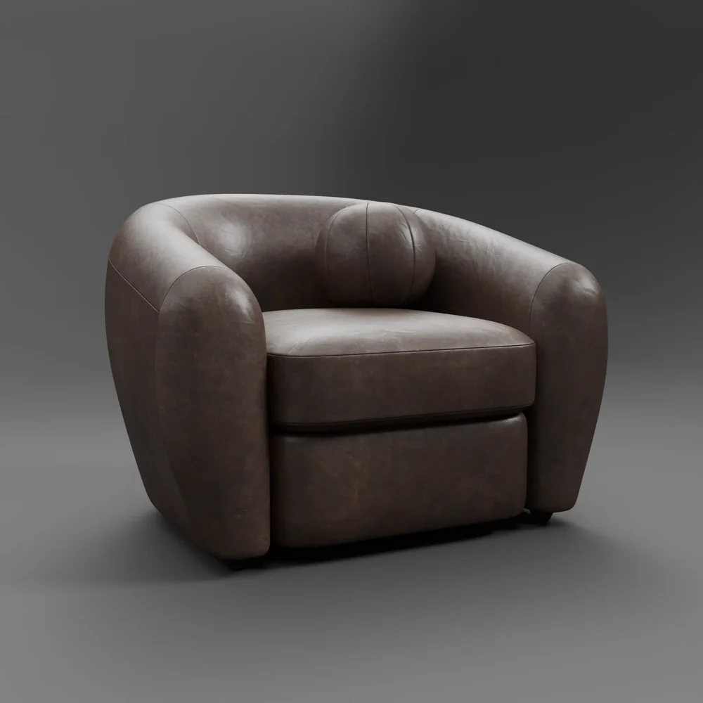 Sylvain Leather Chair