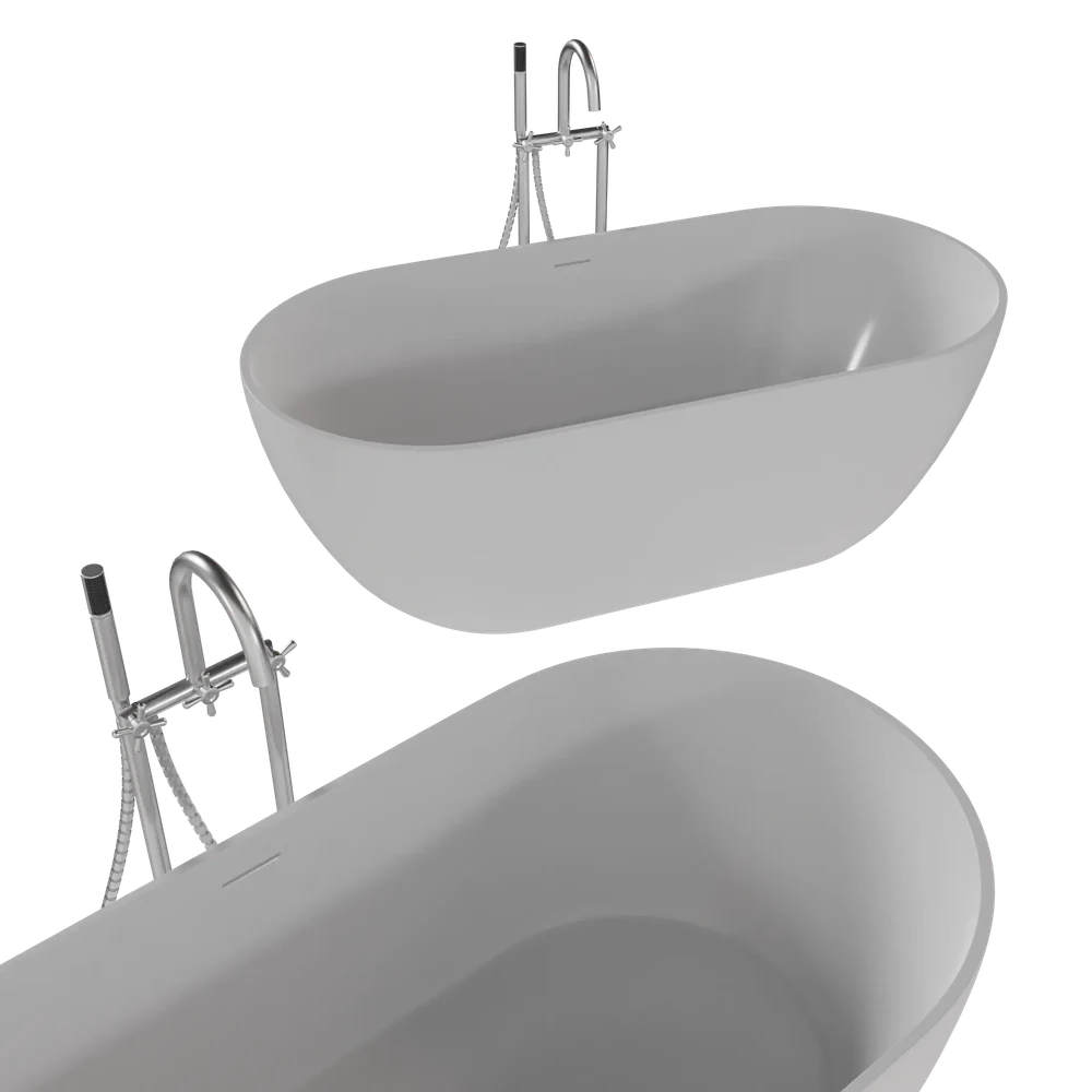 Hibiscus 67" Bathhub