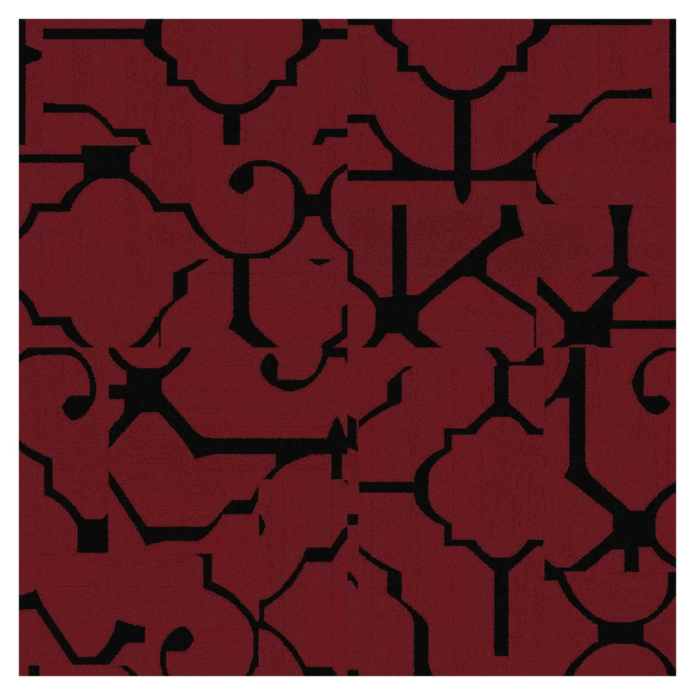 Lc03 Crimson Carpet Tiles