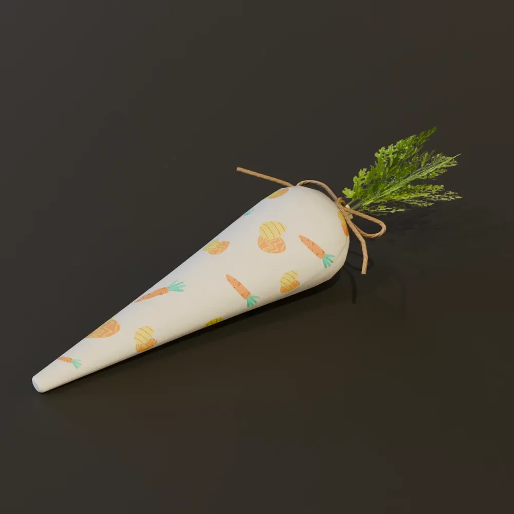 Easter Wrapped Carrot Eggs