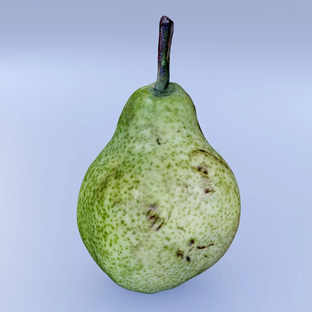 Fruit Scan Yellow Pear Organic Food