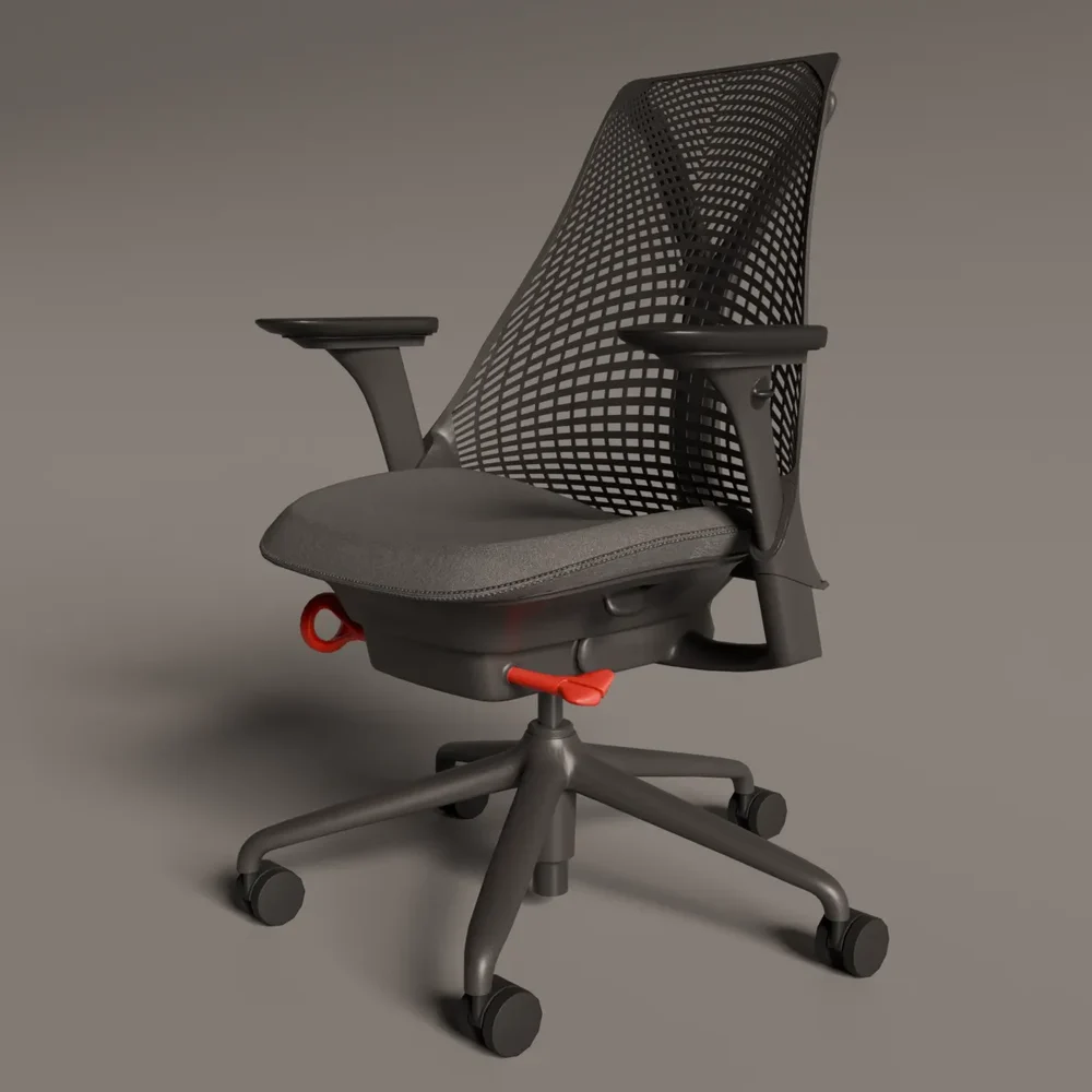 Gaming Chair Hm Sayl Black - Red