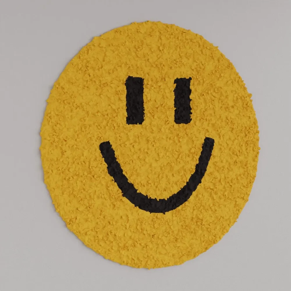 Happy Face Bath Mat