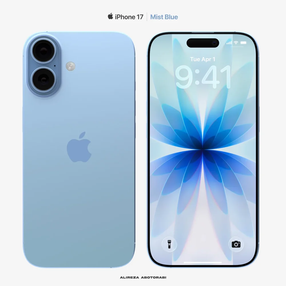 Iphone 17 Mist Blue