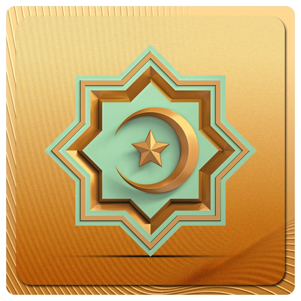 Crescent Moon Star Icon
