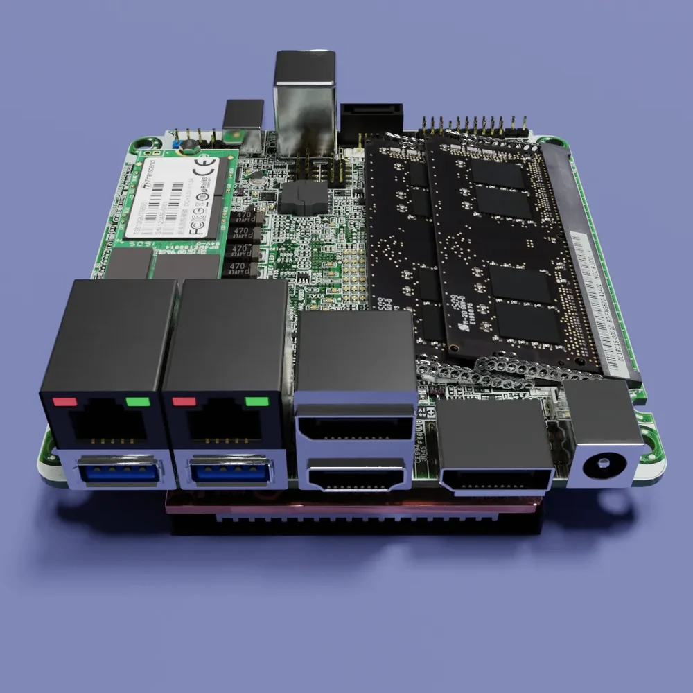 Asrock Industrial Motherboard 4x4-V1000m