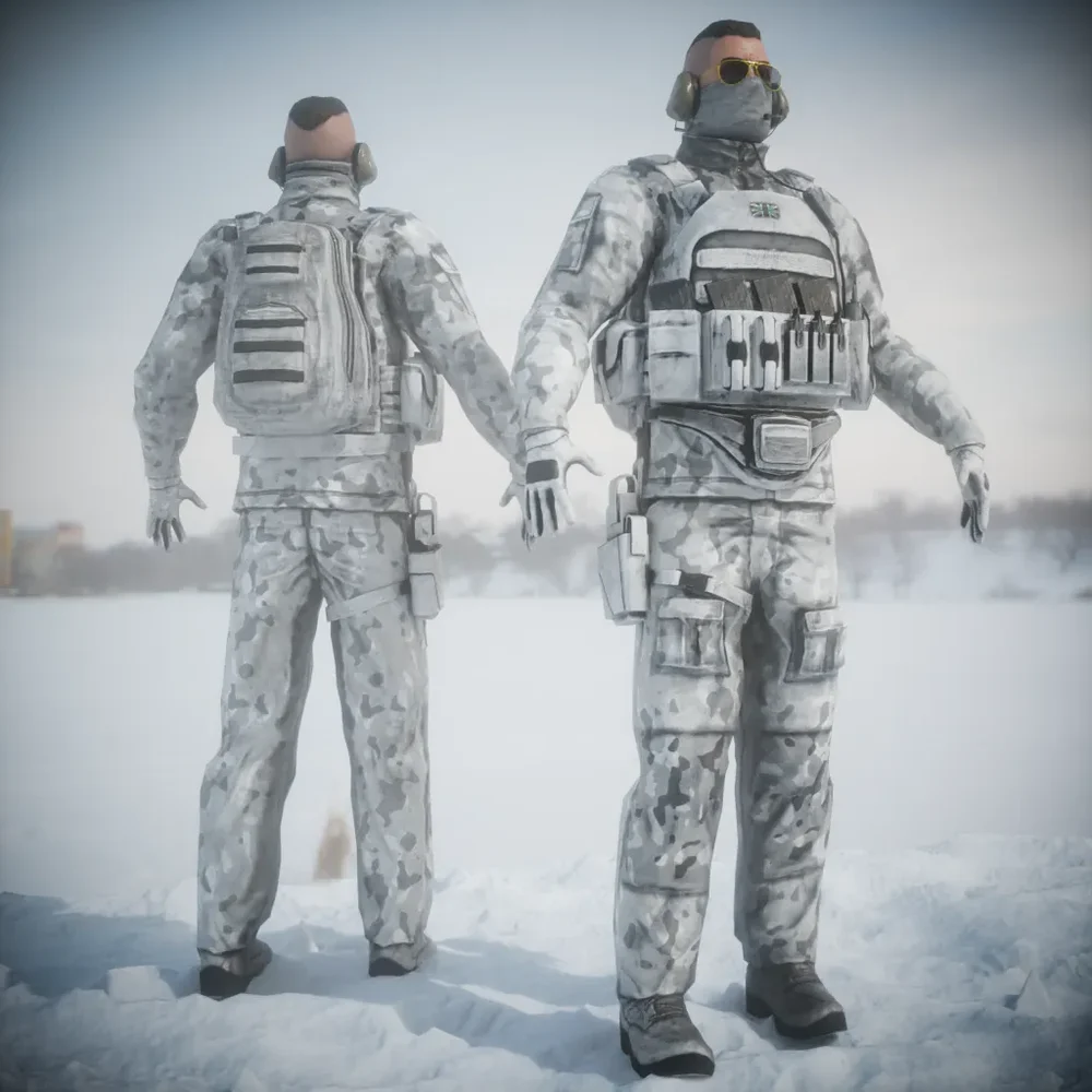Military Character (Gameready)