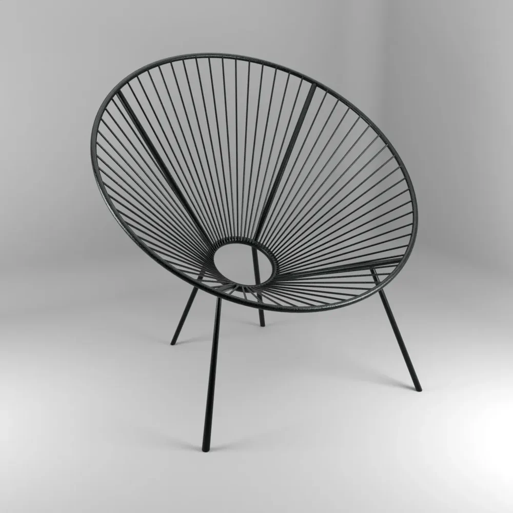Outdoor Lounge Chair Circular