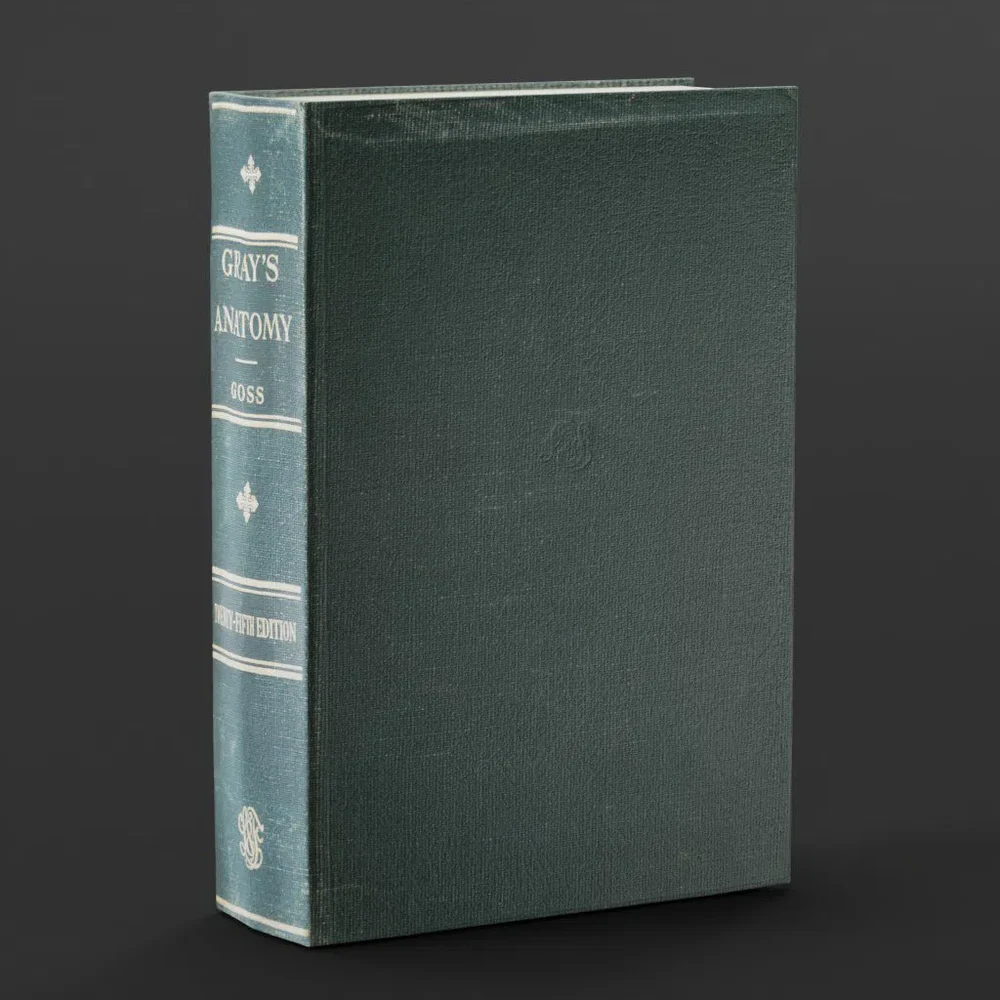 Old Book: Gray's Anatomy (25th Edition)