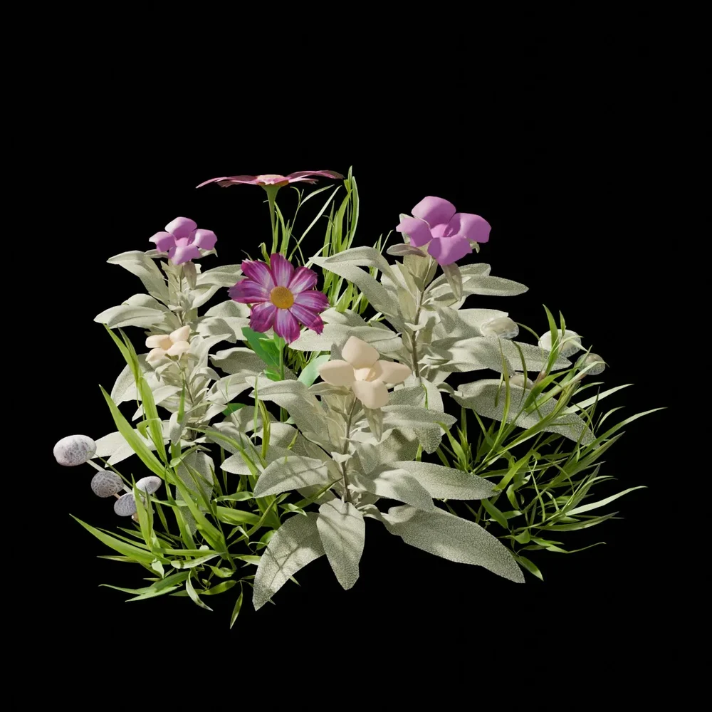 Realistic Outdoor Plants