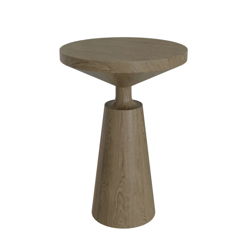 Wood Side Table