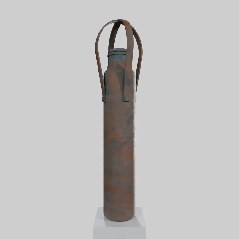 Antique bronze water bottle 94c3f4e3-fb64-4e6a-80b7-69aef32ff4f9