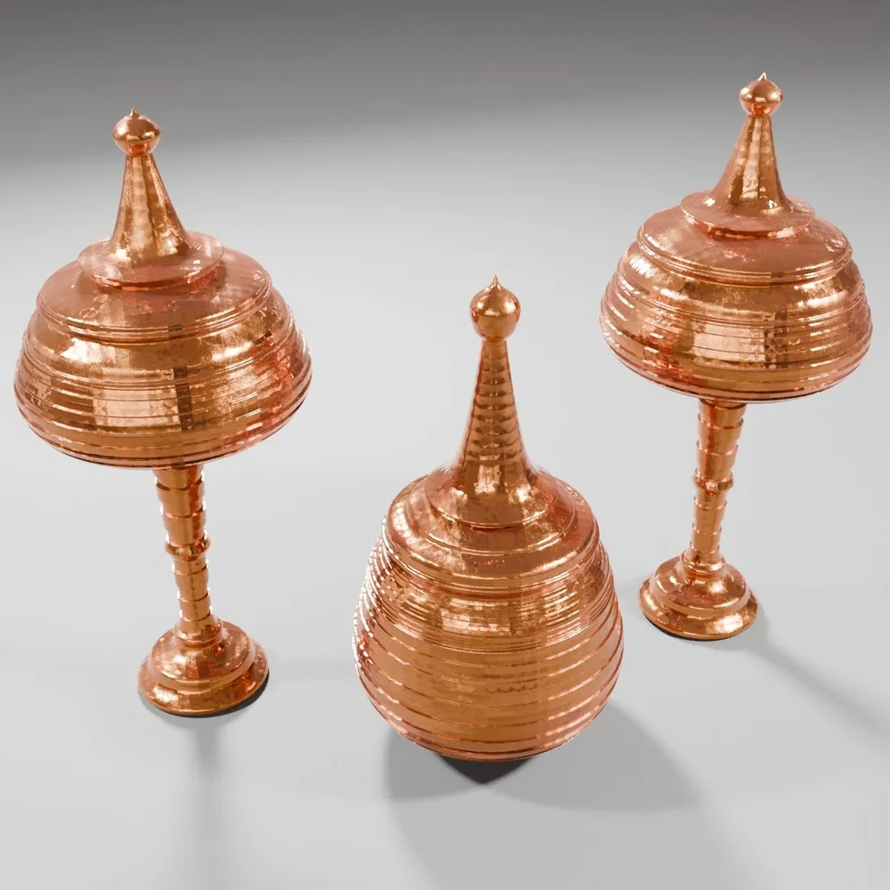 Persian Copper Cop Dish