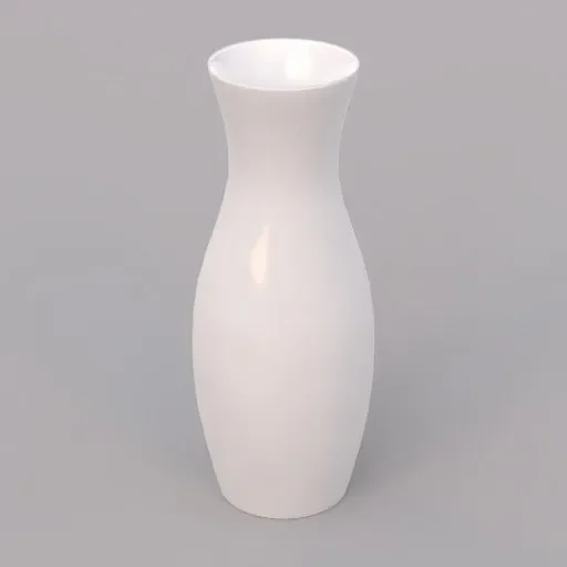 Small White Porcelain Vase