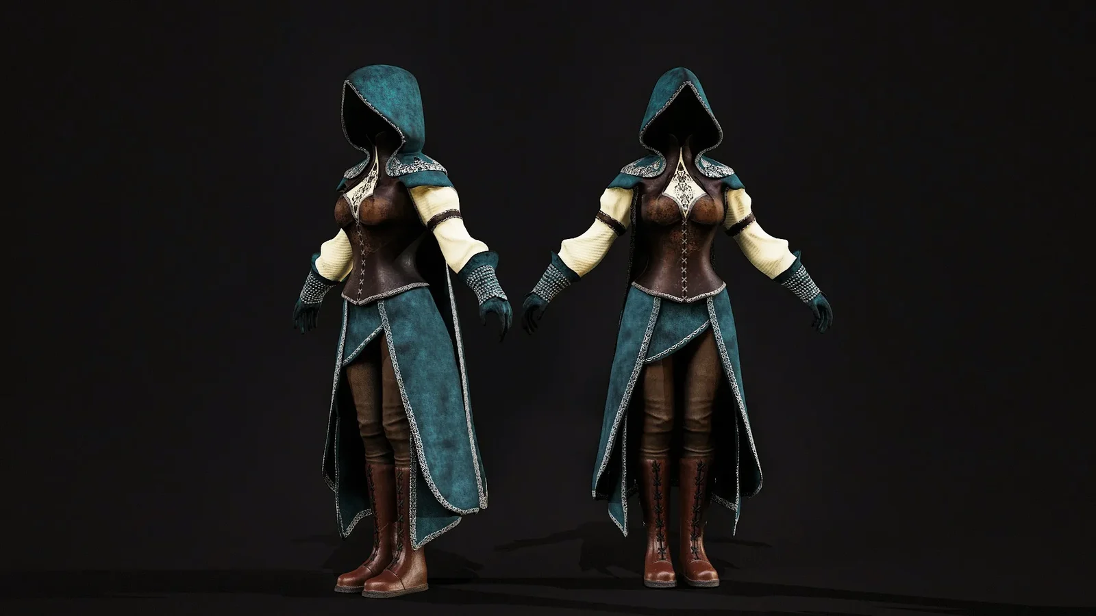 Regal Assassin Outfit.