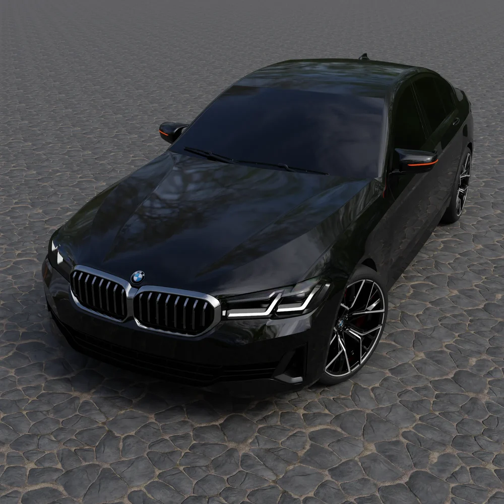 Bmw 530d(Rigged)