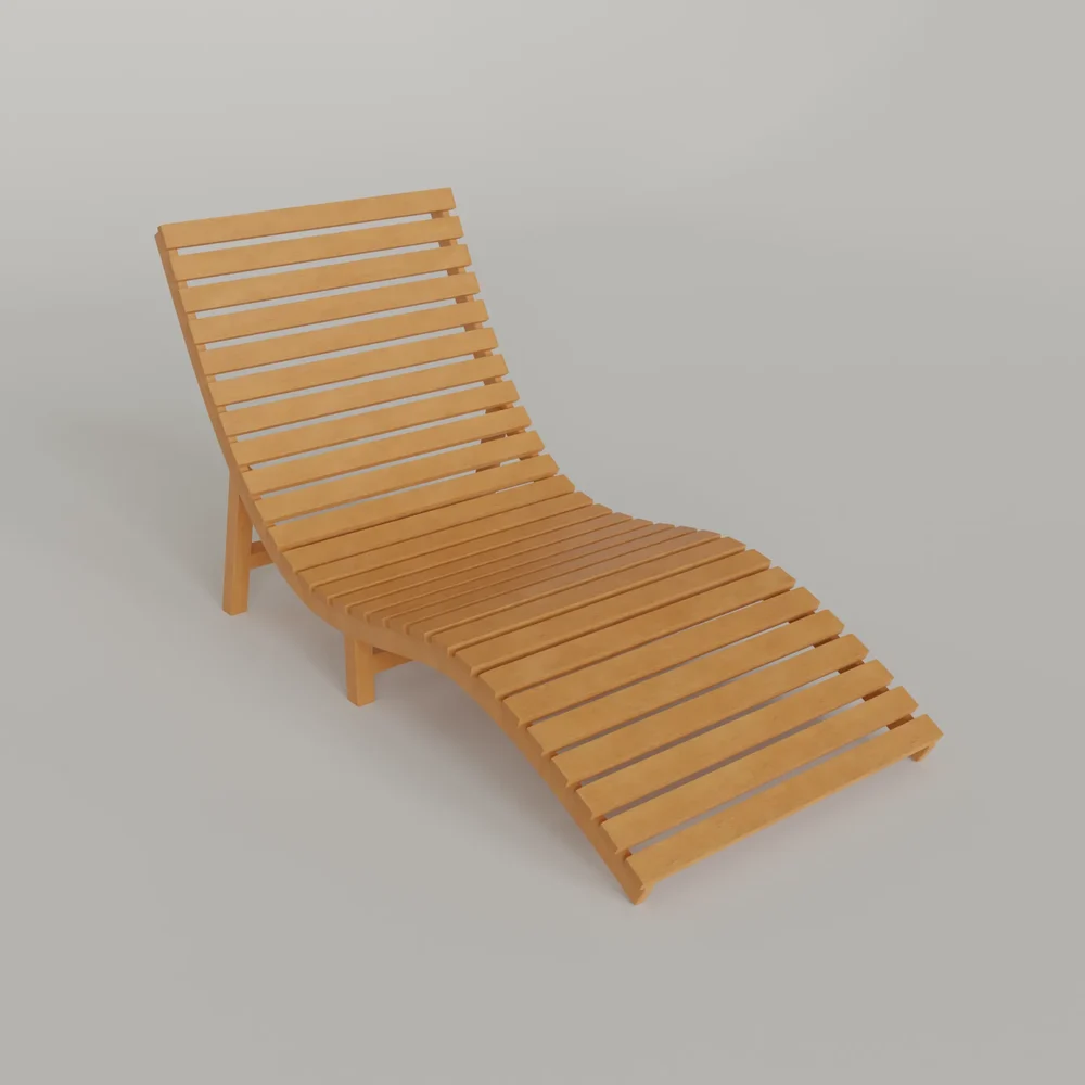 Wooden Beach Chair
