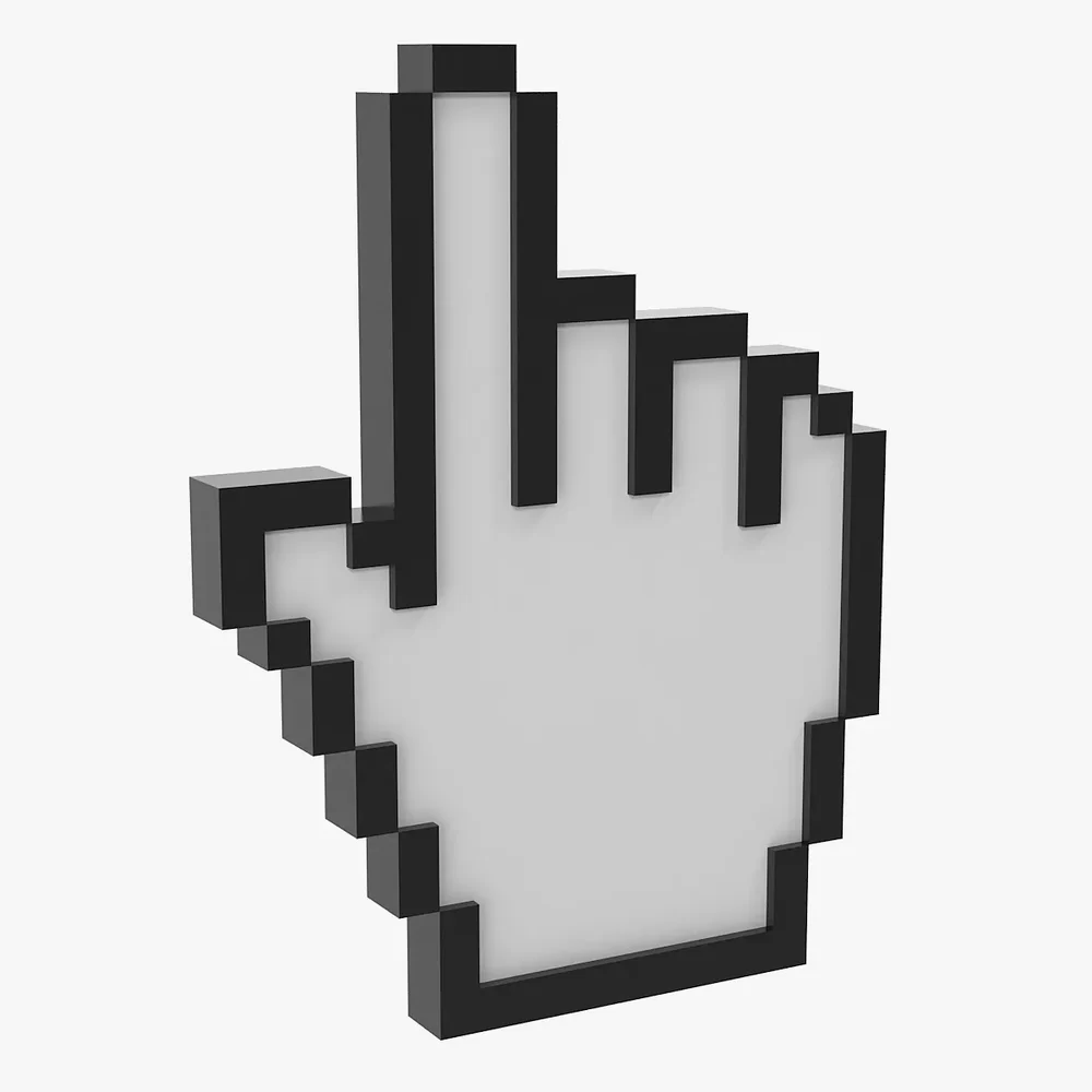 Hand Cursor - Lowpoly